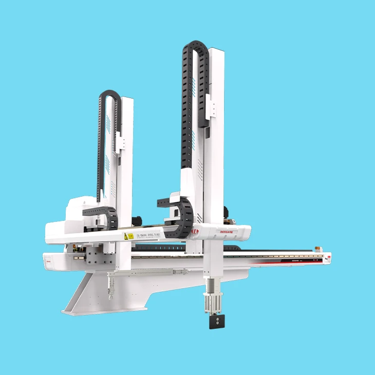 Large servo traverse type manipulators Large servo traverse type manipulators